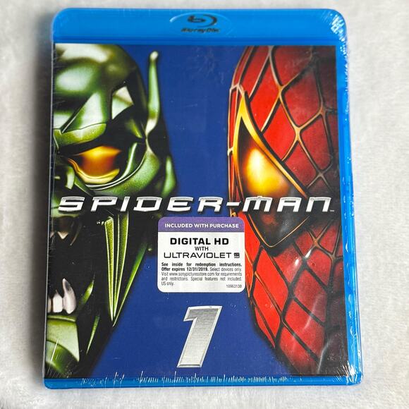 Spider-Man (2002) Blu-Ray – Brand New Sealed – Tobey Maguire – Marvel - Picture 1 of 4